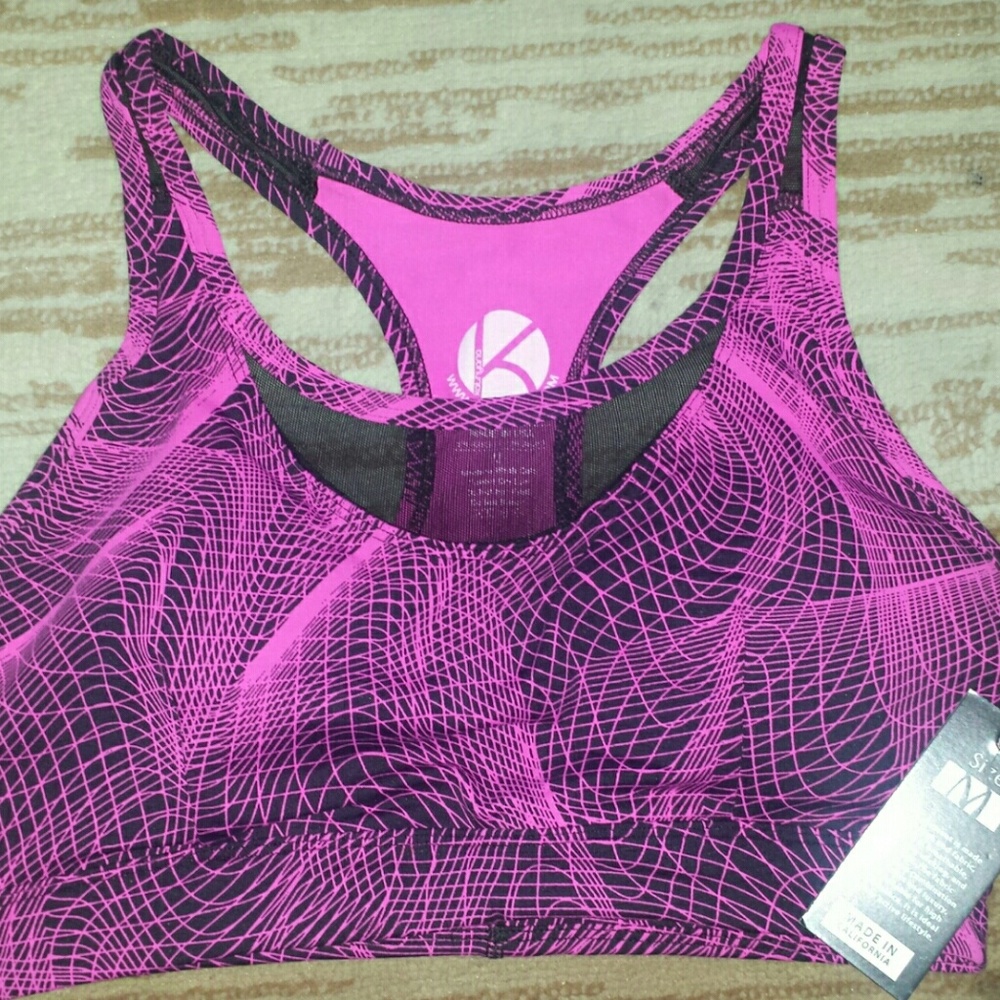 High impact sports bra. Proudly made in the U.S.A